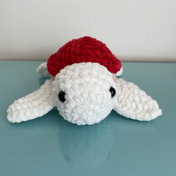 SOLD Christmas Sea Turtle/Handmade - Picture 1 of 4